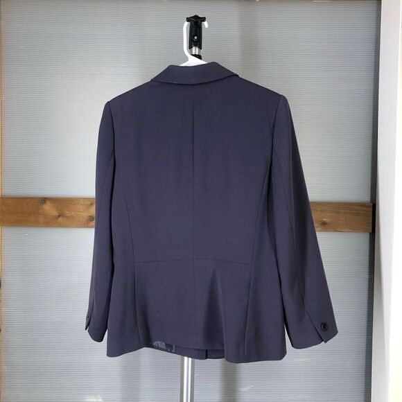 Sz 12- Nordstrom Caslon Skirt Suit Set: Blazer + 2 Skirts Purple Beige Career - Picture 6 of 10